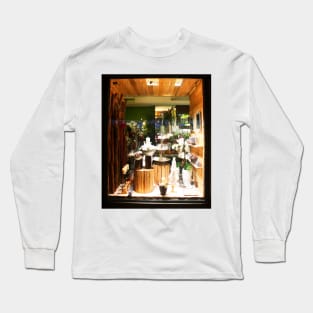 Florist's Window. Montreux, Switzerland Long Sleeve T-Shirt